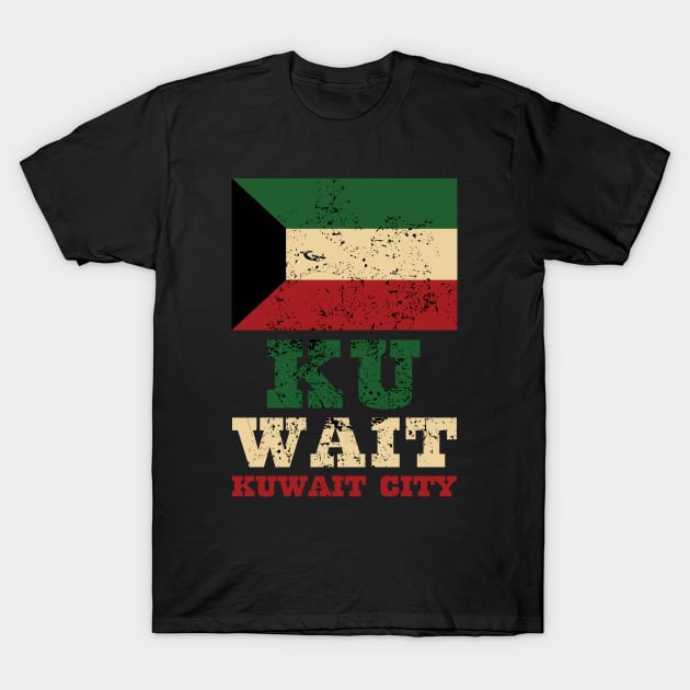 Flag of Kuwait T-Shirt by KewaleeTee